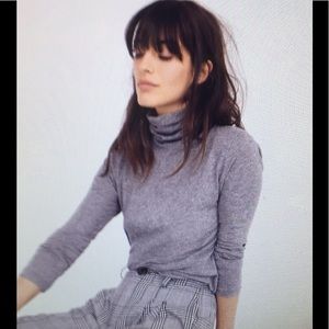 NWT Madewell Whisper Cotton Turtleneck